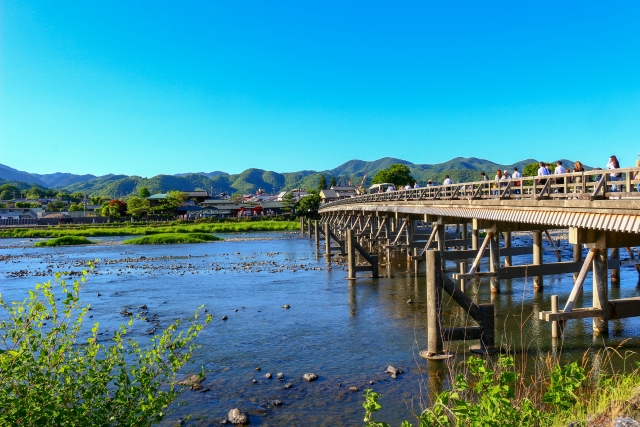 京都嵐山橋