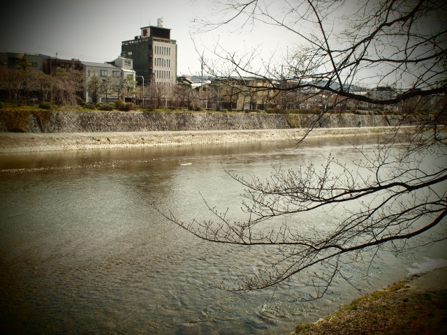 京都の盆地 河川